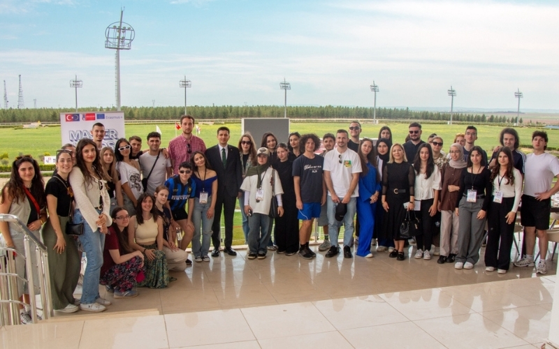 Kaymakamımız Beş Farklı Ülkeden Gelen Erasmus Öğrencileriyle Buluştu